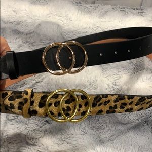 Two belts that come as bundle